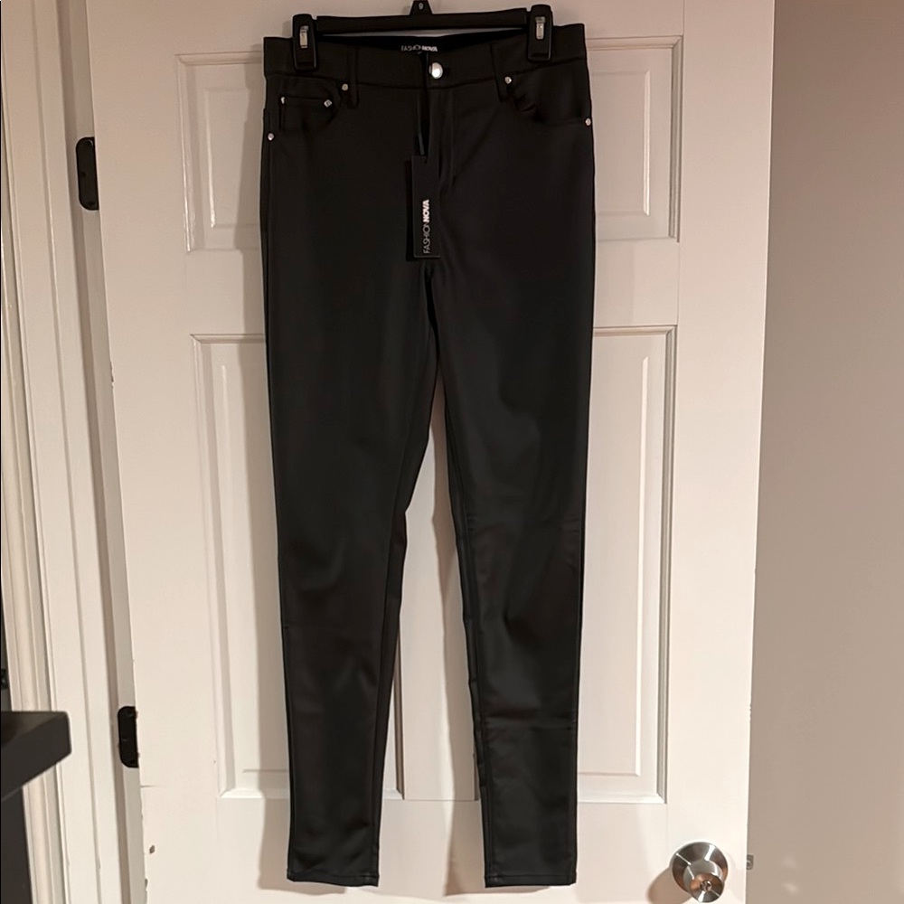 NWT Fashion Nova PU Leather Pant